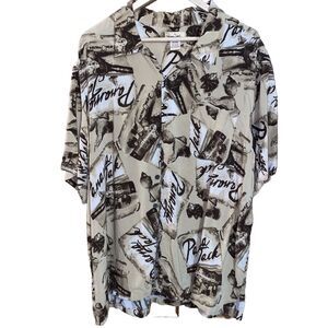 Panama Jack Shirt Men’s Size XXL Hawaiian Beach Caribbean Rum Short Sleeve